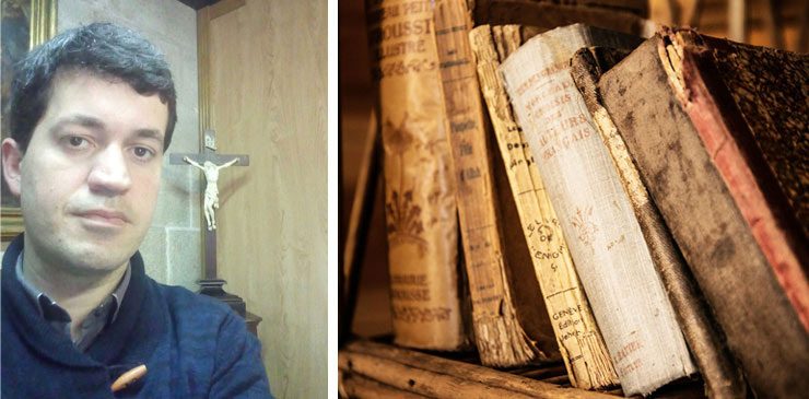 Francisco Buide, director del Archivo-Biblioteca de la Catedral de Santiago